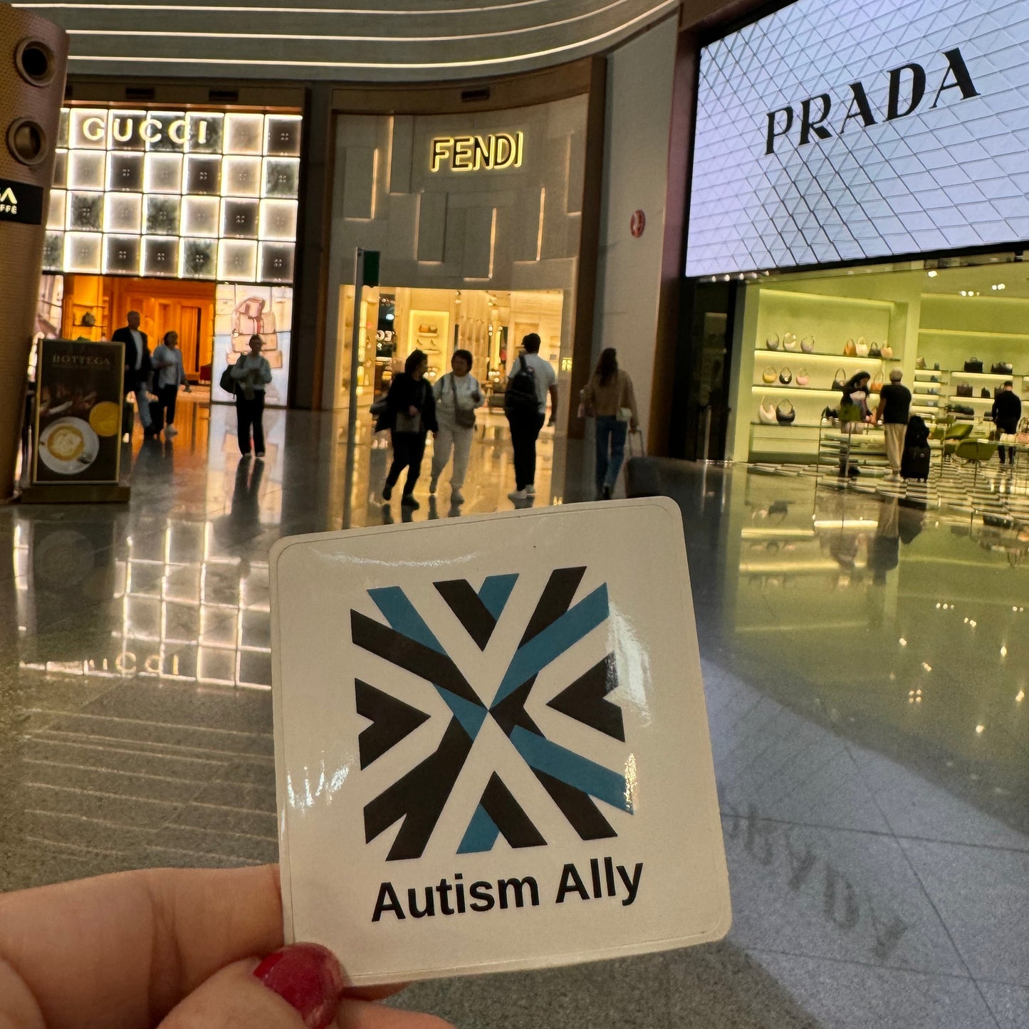 Business Branding Autism Ally Stickers