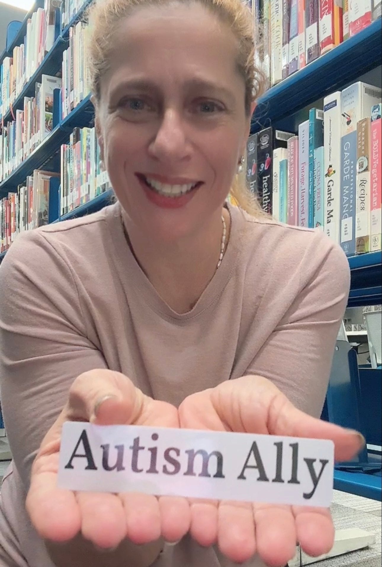 Black & White Autism Ally Statement Sticker