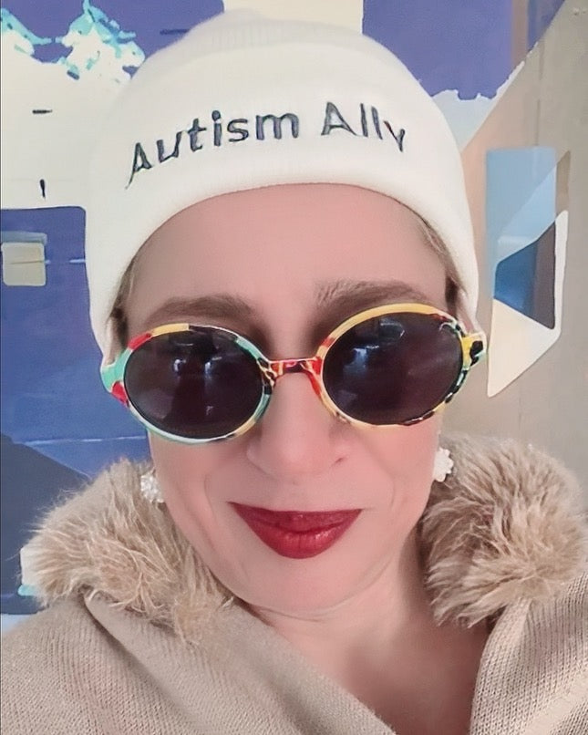 Autism Ally Holiday Bundle: 2 beanies & 4 stickers