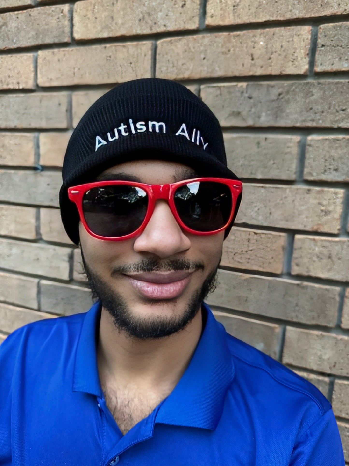 Autism Ally Holiday Bundle: 2 beanies & 4 stickers