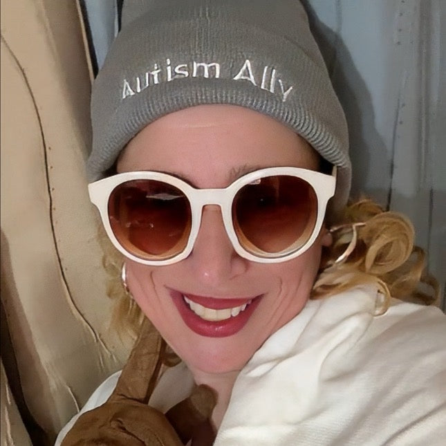 Autism Ally Holiday Bundle: 2 beanies & 4 stickers